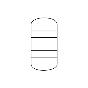 Tray Column PID Symbol